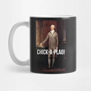Chick-a-plao! Hamilton inspired portrait Mug